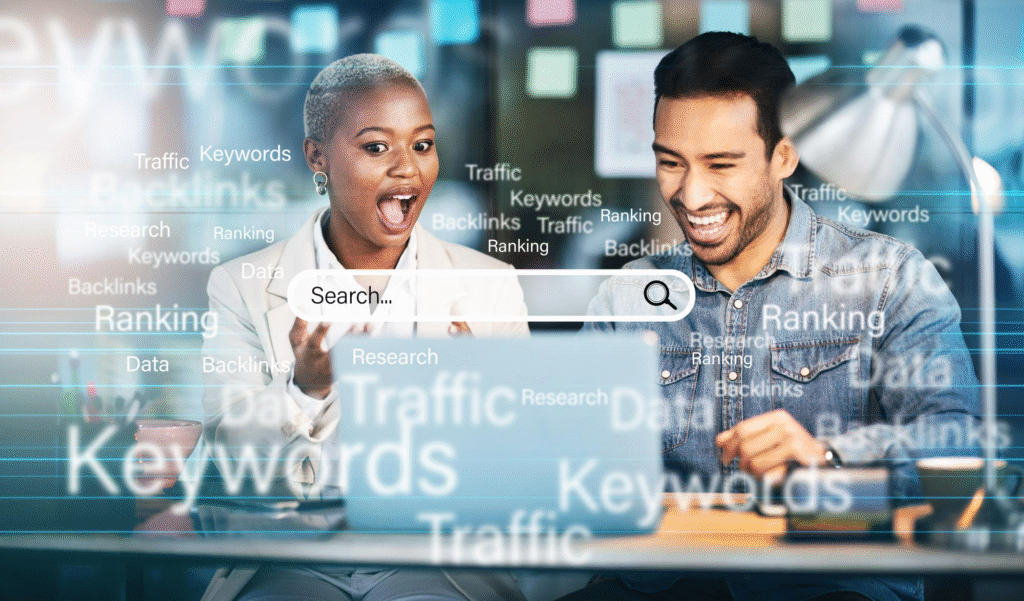 SEO - link building and content marketing